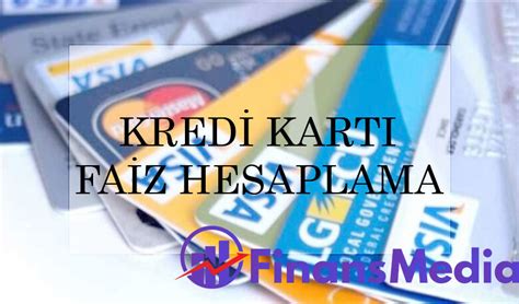 Kredi kartı faiz hesaplama
